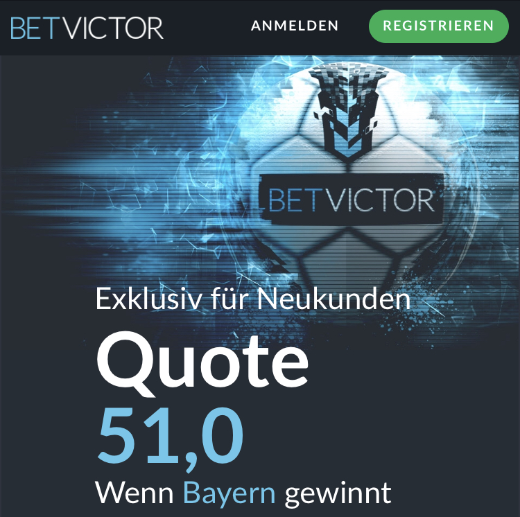 Mega-Quote: 51.0 – wenn Bayern den BVB schlägt