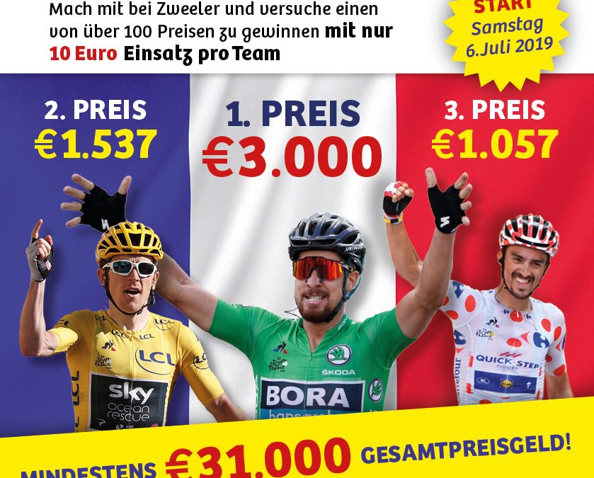 Verdient mit Zweeler Geld bei der Tour de France