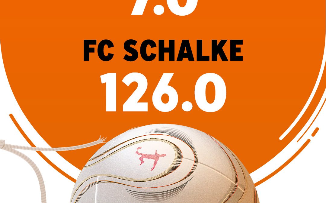 Mega-Quote 126 für Schalke-Sieg