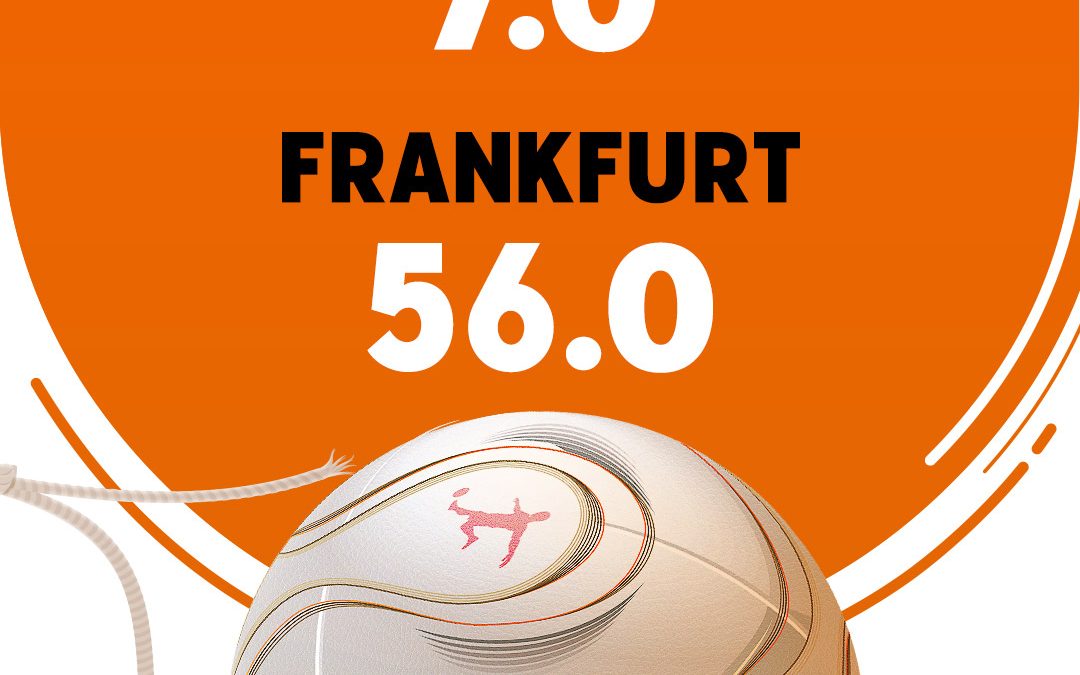 Mega-Quote 56.0 für Frankfurt-Sieg in Dortmund