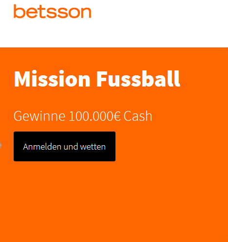 Betsson startet die Mission Fussball